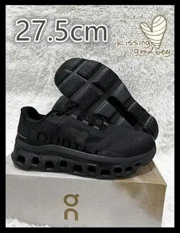 On 클라우드몬스터 블랙 스니커즈 27.5cm