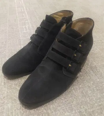 긴자 요시노야 GINZA yoshinoya 스웨이드 숏부츠 부티