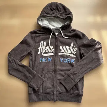 [1회 착용] 아바크롬비&피치 프론트 지퍼 후드티