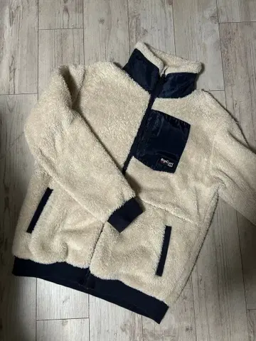 립 컬 플리스 자켓