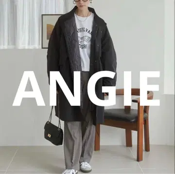 새상품급 ANGIE 모즈 코트 2024 (라이너 세트)