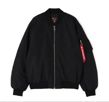 ALPHA INDUSTRIES MA-1 블랙 자켓