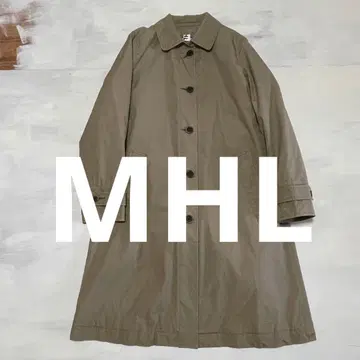 MHL. 현행 택 스텐카라 코트 다운 라이너 2way 베이지 M