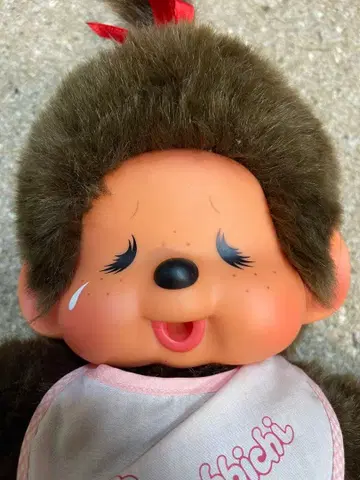 몬치치 봉제 인형 약 45cm 브라운