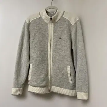 크로커다일 집업 니트 스웨터 L