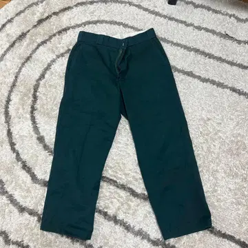 Dickies 워크 팬츠 다크 그린
