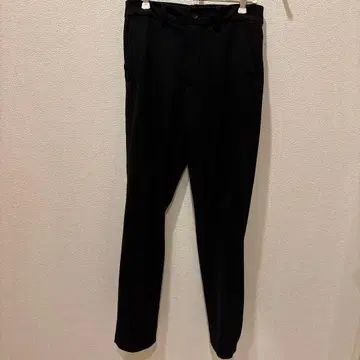 PUBLIC TOKYO 블랙 슬랙스