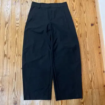 UNIQLO 저지 배럴 레그 팬츠