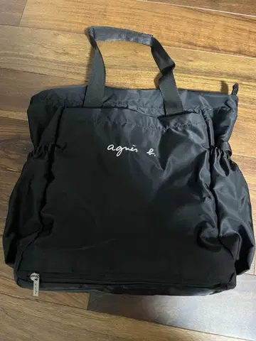 아네스 베 블랙 백팩 토트백