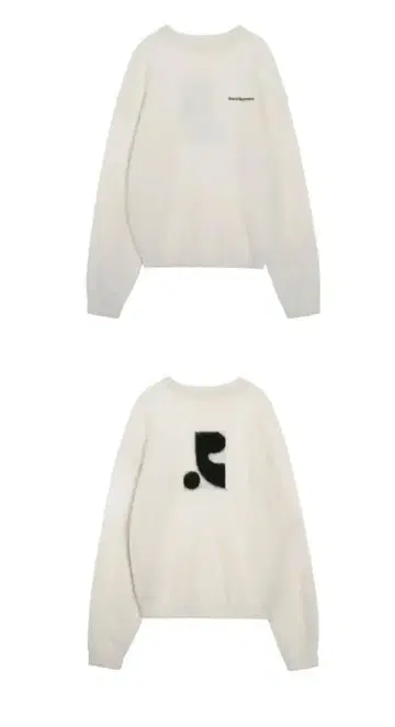 REST&RECREATION HAIRY JACQUARD KNIT TOP