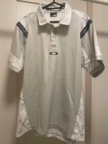 Oakley 골프 피케 셔츠 XL 기하학 패턴