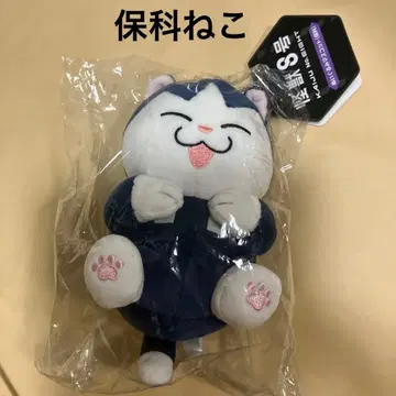 괴수 8호 호시나의 휴일 호시나 소우시로 고양이 봉제 인형 1개 미개봉