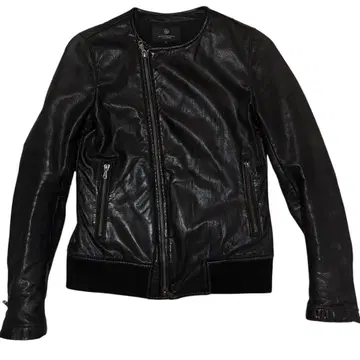 beauty&youth 유나이티드 애로우즈 가죽 자켓 양가죽 블랙