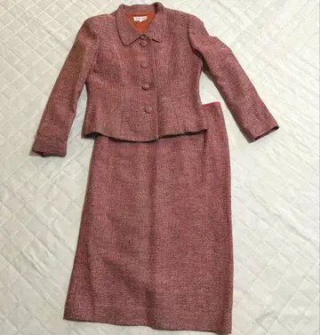 YUKI TORII 실크 트위드 스커트 수트