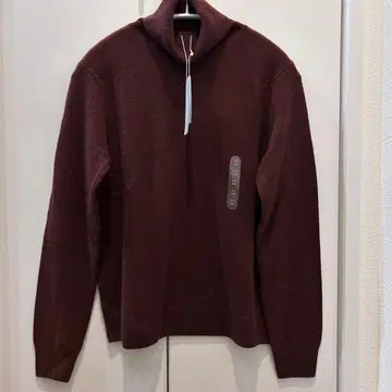 새상품 [ UNIQLO ] M 캐시미어 터틀넥 스웨터 여성용 브라운