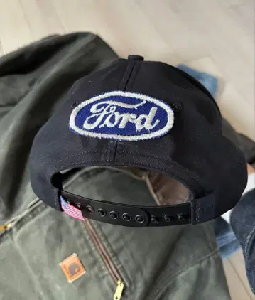 ford 캡 쿠퍼스타운 블랙 70's 와펜 빈티지