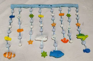 시로땅 노렌 모빌 오너먼트 물개 돌고래 거북이 흰동가리