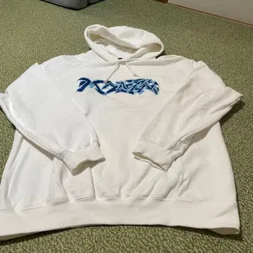 XLARGE 화이트 후드티 XL