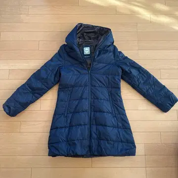 BEAMS HEART 다운 코트 네이비