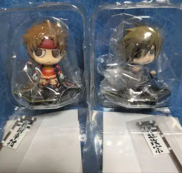 전국 BASARA 원코인 피규어 다테 마사무네 & 사나다 유키무라 제2탄