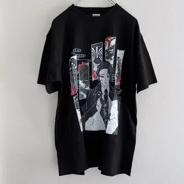 귀멸의 칼날 T셔츠 L사이즈 키부츠지 무잔 고토게 코요하루