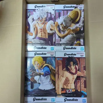 원피스 Grandista 피규어 4체 세트