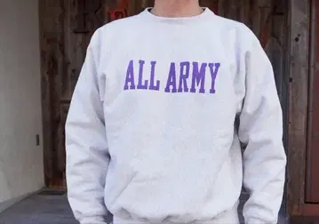 리얼 맥코이 ALL ARMY 맨투맨 L 사이즈 미사용 새상품