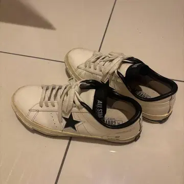 ALL STAR 화이트 스타 포함 스니커즈