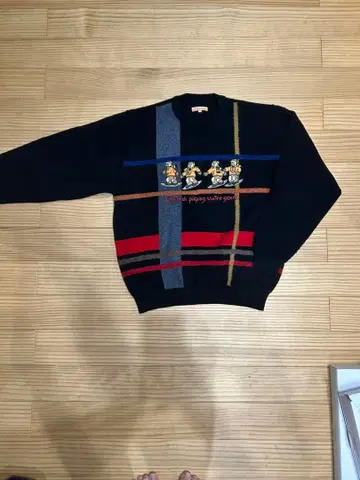 CASTELBAJAC 스트라이프 니트 스웨터 사이즈 4