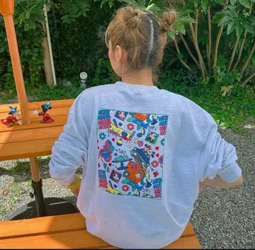 NOSTALGICA LINK@콜라보 맨투맨 미키 미니 노스탈지카