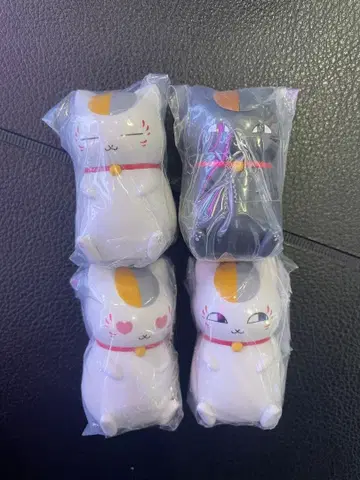 나츠메 우인장 미니 피규어 ~냥코 선생님과 블랙 냥코~