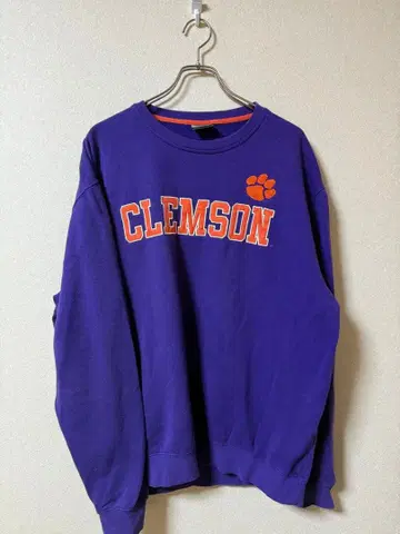 CLEMSON vintage 맨투맨 XL 퍼플