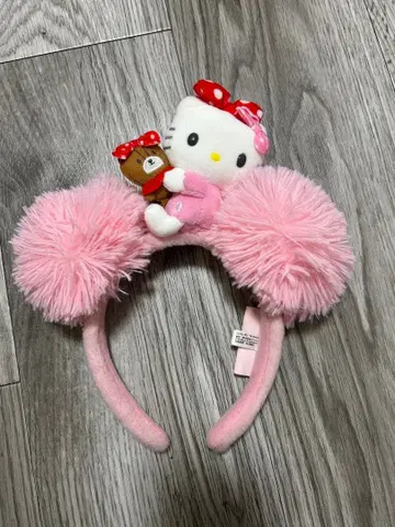 헬로키티 폼폼 머리띠