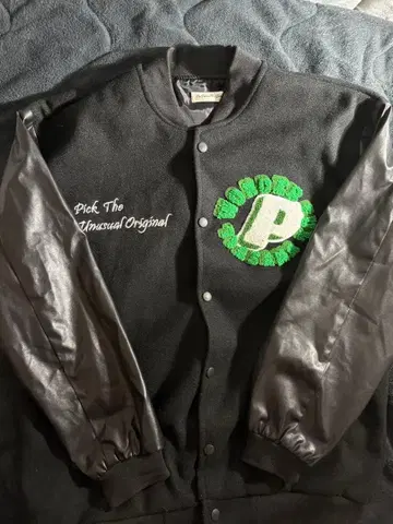 ErLuoShiJia 바시티 자켓 M 사이즈