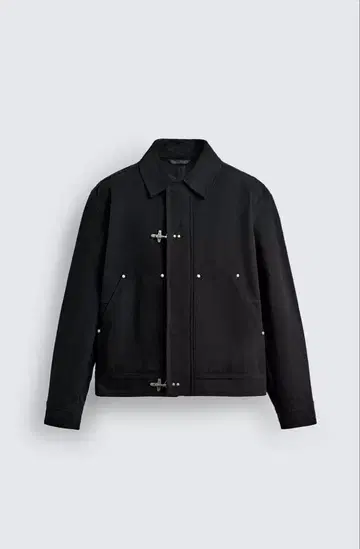 [ 완판템 ] ZARA 릴랙스핏 토글 버튼 자켓