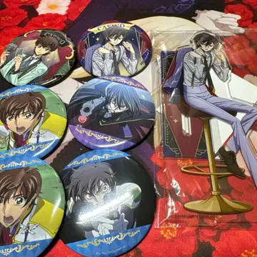 코드기어스 럭키 캔뱃지 캔뱃지 를르슈 아크릴 스탠드