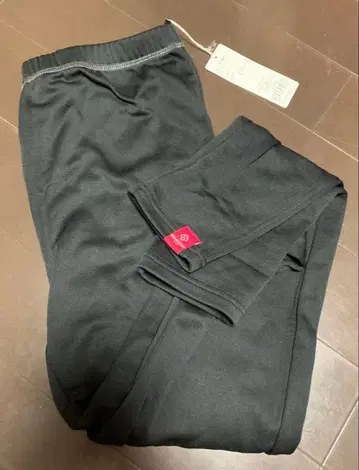 [새상품] 마리끌레르 클레이지 핫 레깅스 보온 LL 블랙 골프