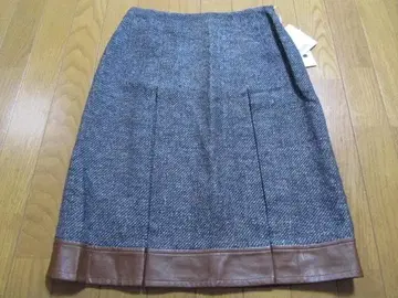 미사용 SEPT FOIS 트위드 소재 멋진 스커트 40