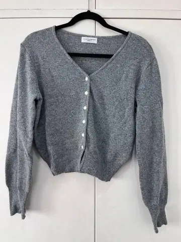 room306contemporary 울 가디건 그레이