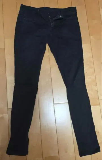 MOUSSY 스키니 데님 블랙