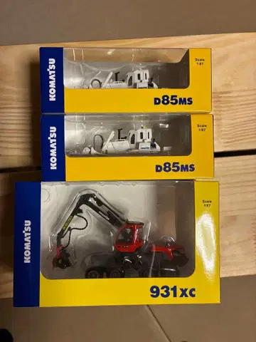 Komatsu 미니카 세트 1/87 D85MS 931XC