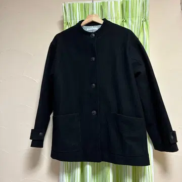 새상품급 GENTIL 클래식 코트 블랙