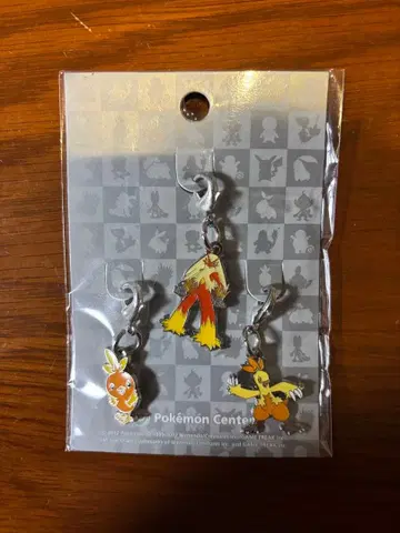 포켓몬 전국도감 메탈참 255, 256, 257