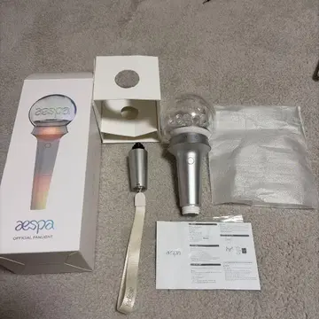 aespa OFFICIAL FANLIGHT 실버