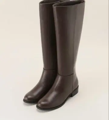 BC STOCK SIMPLICITE 브라운 롱 부츠 M 사이즈