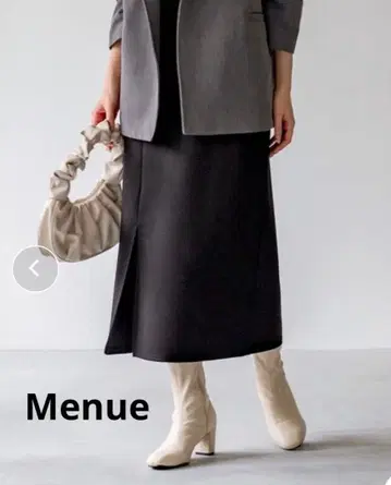 Menue 스퀘어토 슬림 레그 핏 스트레치 부츠