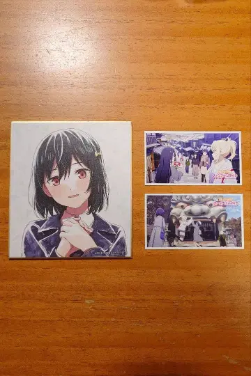 니지가사키 학원 스쿨 아이돌 동호회 영화 미니 색지 미후네 시오코