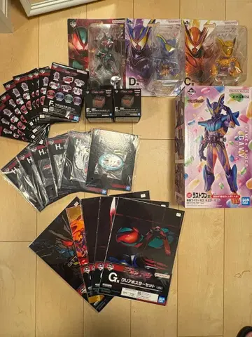 가면라이더 갓챠드 제일복권 라스트 원 B상 C상 D상 묶음 판매