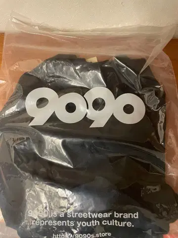 9090 골격 디자인 블랙 셔츠