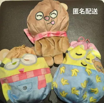 팀 미니언 봉제 인형 복조리 밥 & 팀 전 3종